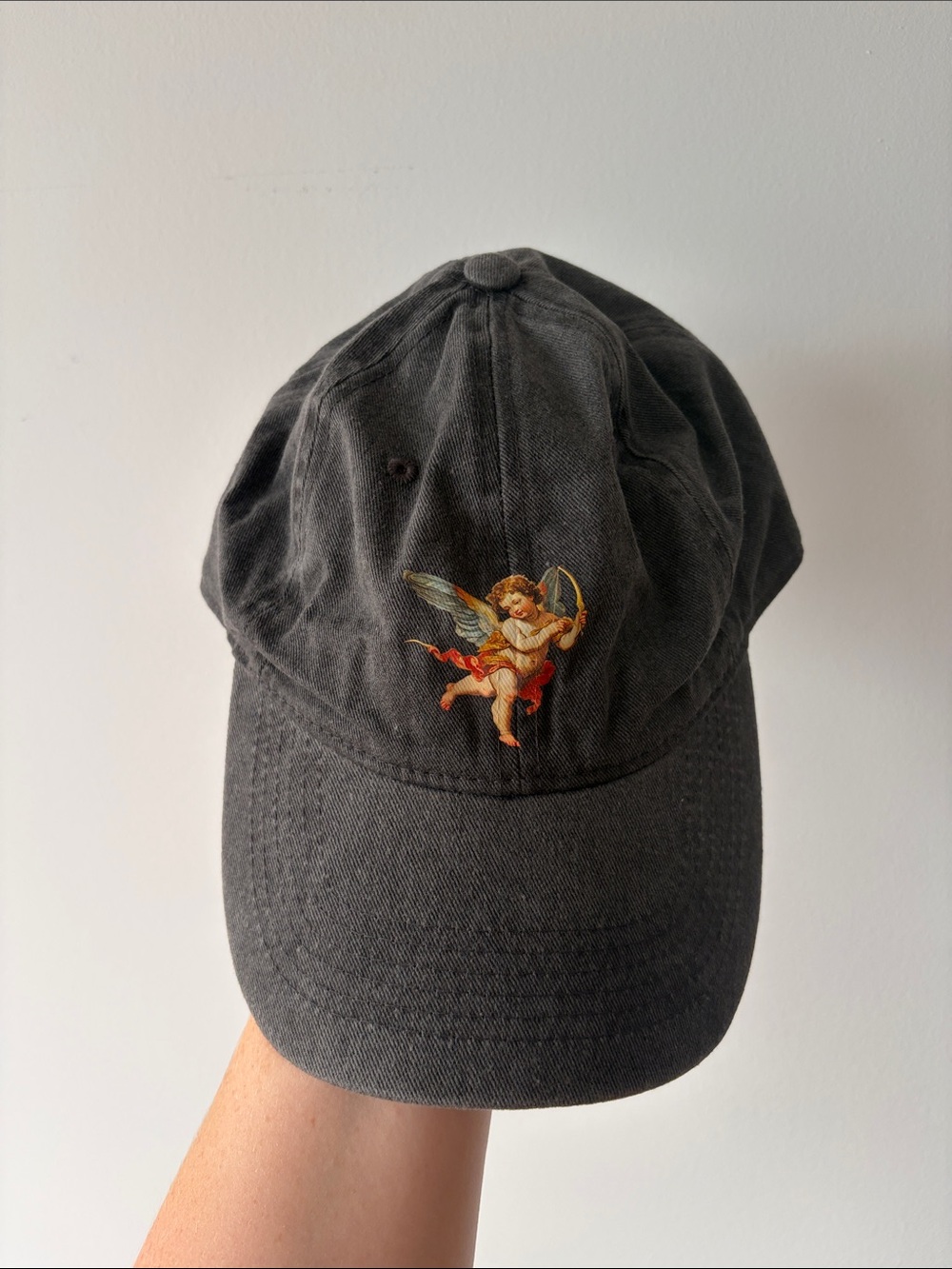 Angel Wings Cherub Baseball Cap
